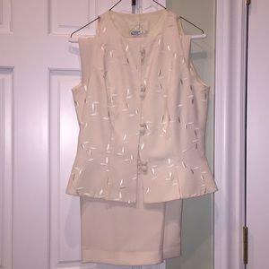 PETITE: caché fitted vest and pant